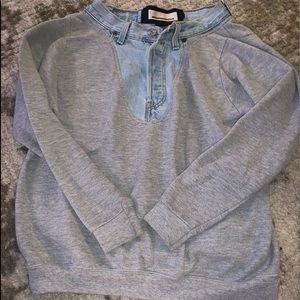 Jean like sweatshirt
